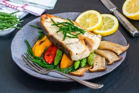 Стейки палтуса в аэрогриле – очень вкусный рецепт