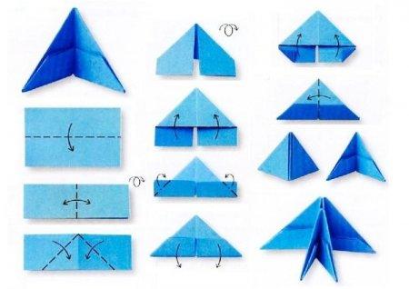 Модульный лебедь из бумаги - как сделать