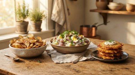 Что приготовить из картошки: 20 быстрых и вкусных рецептов