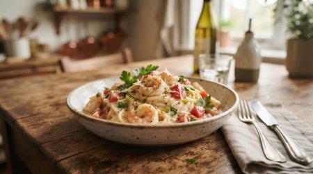 Паста с креветками: 8 вкусных рецептов (пошагово)