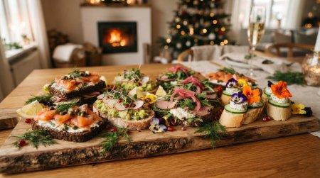 Бутерброды на Новый год 2021: самые вкусные рецепты