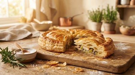 Пирог из слоеного теста: 15 вкусных рецептов приготовления