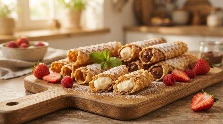 Крем для вафельных трубочек: 12 самых вкусных рецептов