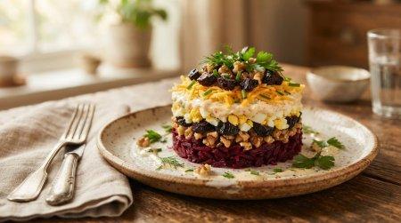 20 простых и самых вкусных салатов с черносливом