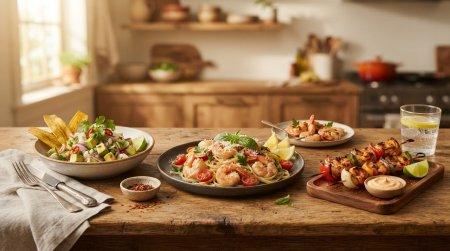 Блюда с креветками: 20 простых и вкусных рецептов