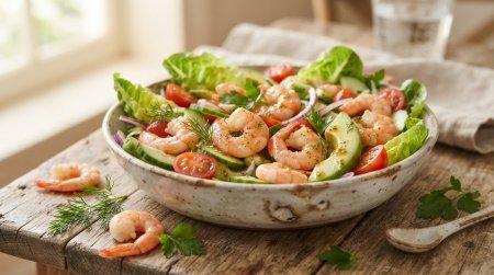 20 вкусных салатов с креветками, которые украсят любой стол