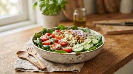 20 рецептов вкусных и полезных салатов со шпинатом