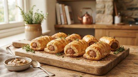 Сосиски в слоеном тесте в духовке: 12 самых вкусных рецептов