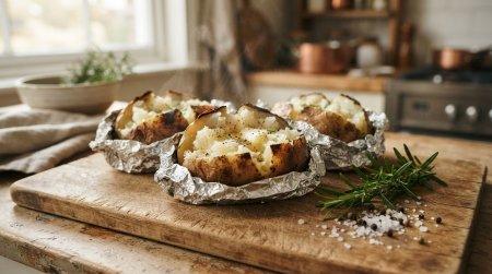 Картошка, запеченная в фольге в духовке: 15 очень вкусных рецептов