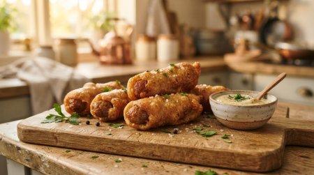 Сосиски в кляре: 12 простых и вкусных рецептов