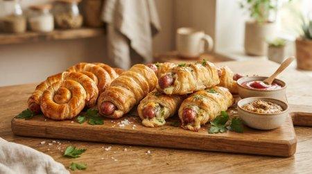 Сосиски в тесте: 20 отличных рецептов на любой вкус