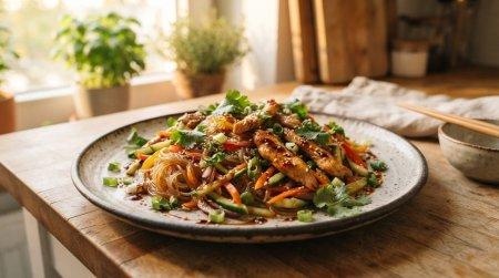 12 оригинальных рецептов фунчозы с курицей