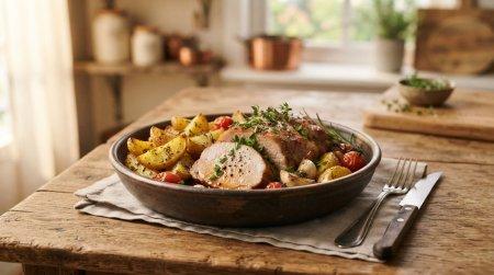 15 вкуснейших рецептов свинины с картошкой в духовке