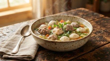 20 простых и вкусных супов с фрикадельками
