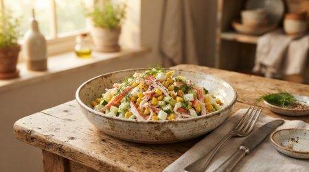 20 крабовых салатов, вкуснее которых вы еще не пробовали