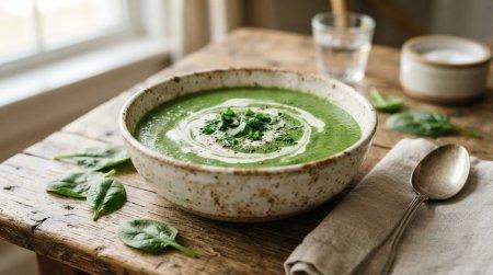 20 супов со шпинатом для тех, кто любит вкусно поесть