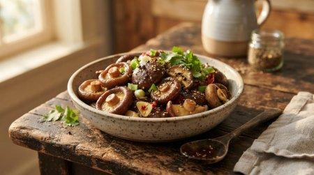 15 быстрых и вкусных рецептов шампиньонов по-корейски