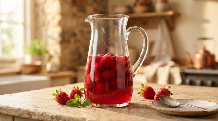 20 рецептов летнего компота из клубники