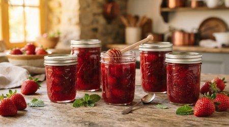20 рецептов вкусного клубничного джема на зиму