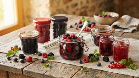 Варенье из лесных ягод: 20 простых и вкусных рецептов