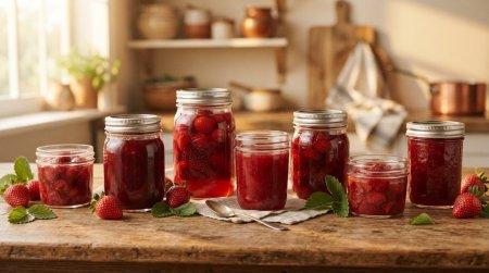 20 простых заготовок из клубники на зиму