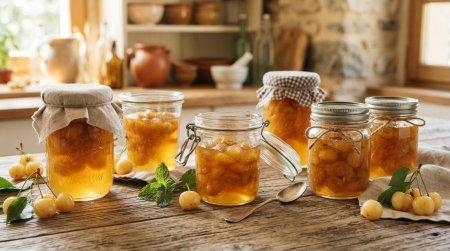 20 рецептов вкусного варенья из белой черешни
