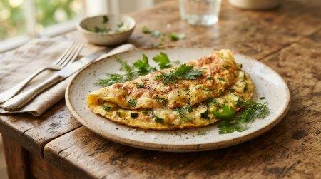 15 простых рецептов омлета с кабачками