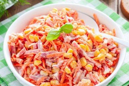 Салаты с корейской морковью рецепты простые и вкусные в домашних условиях с фото пошагово